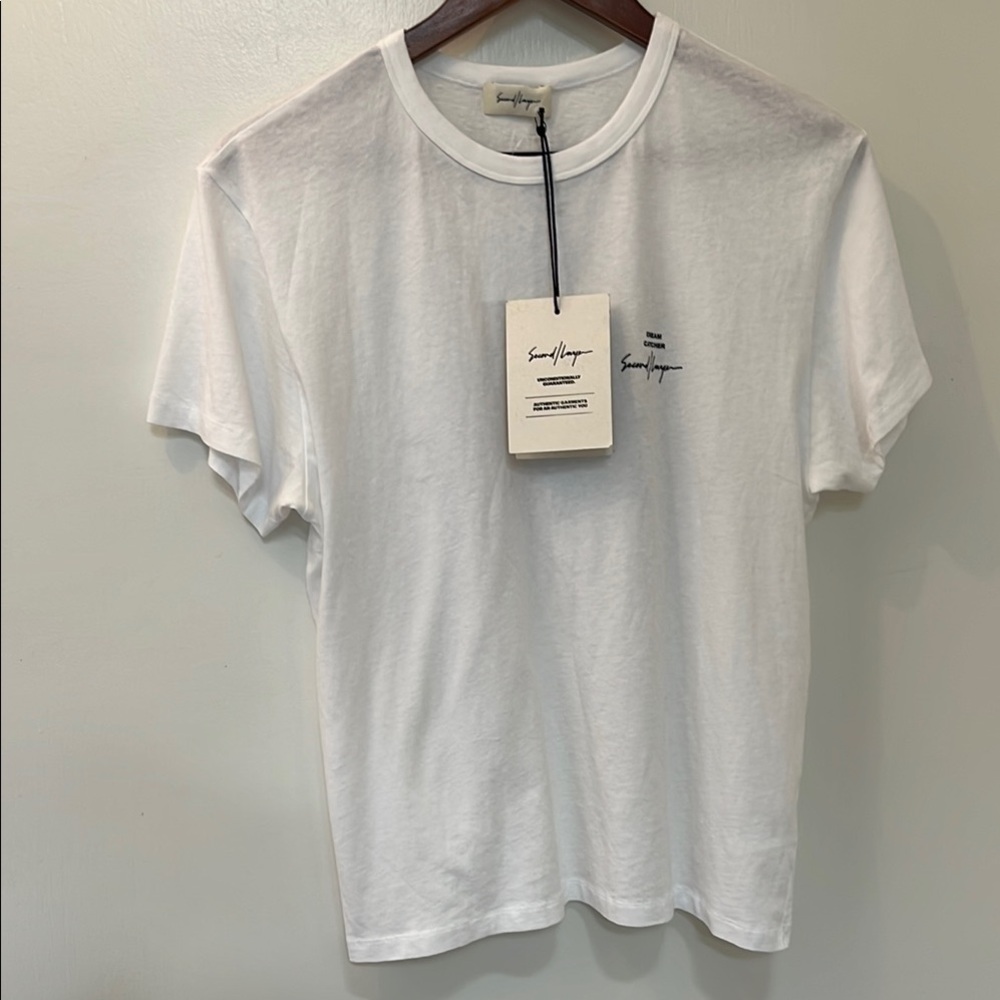 White T-Shirt by Second/Layer